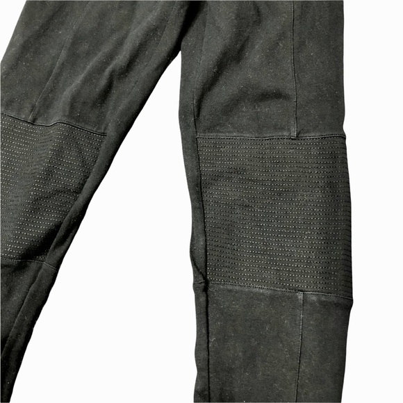 Yummie compression leggings Rebel Trapunto Stitch Leggings Moto style black S - Picture 3 of 5